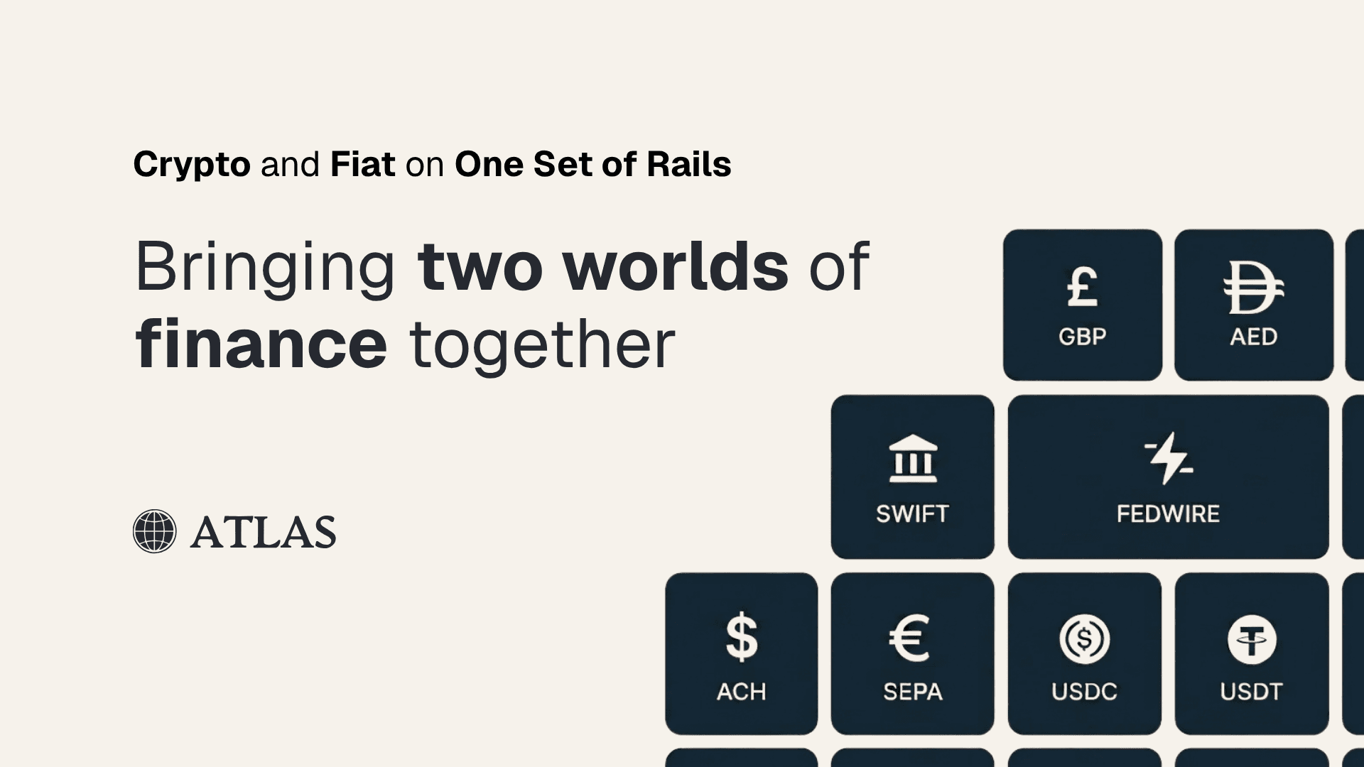 Stablecoin and Fiat on One Set of Rails